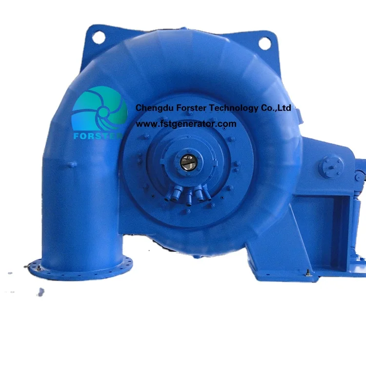1 MW 3 MW Hydro Power Francis Water Turbine Generator For Power Plant