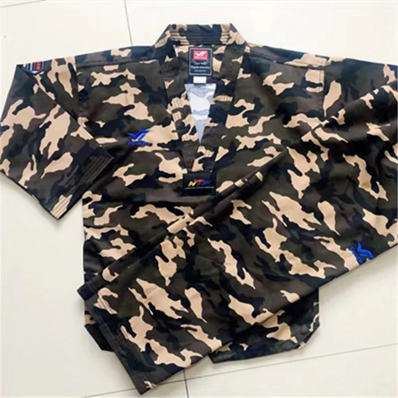 Custom Made Summer Camp Camouflage Dobok for Taekwondo Practice