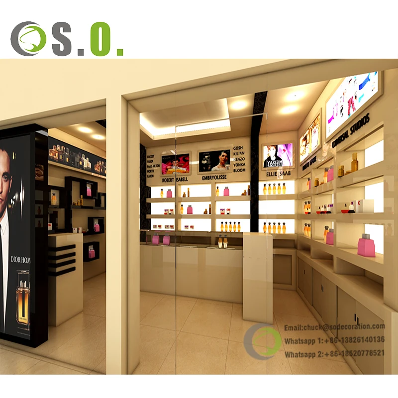 Perfume Shop Interior Design Decoration for Perfume Shop