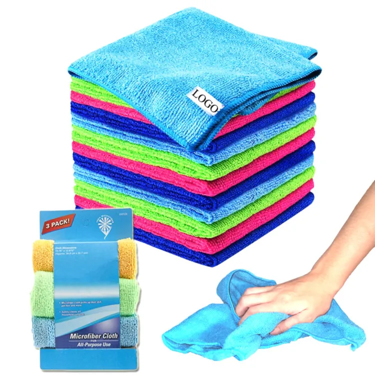Wholesale Durable Premium Cleaning Washing Microfiber Car Rags