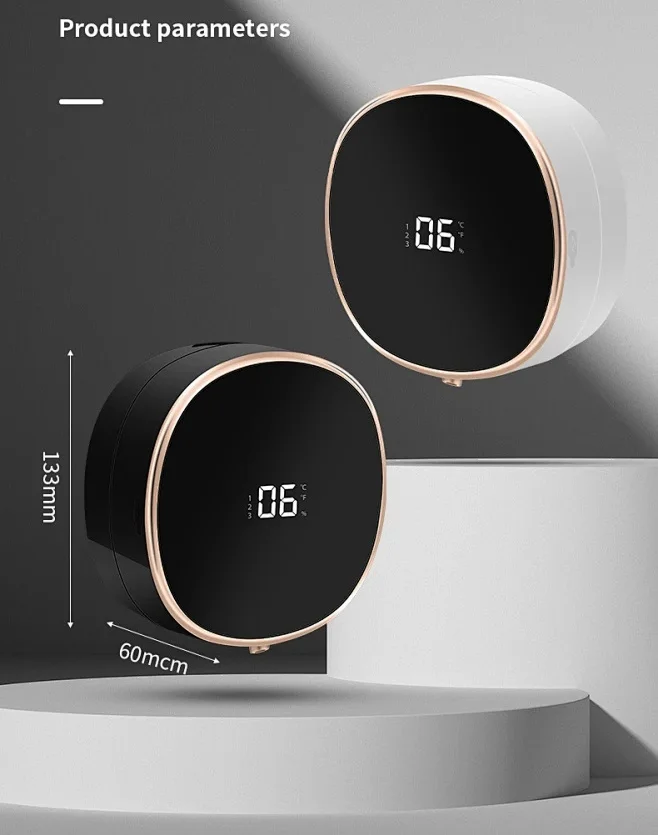 280ml Smart Soap Dispenser Touchless Motion Sensor Washing Hand Device 1000mah Wall-Mounted Liquid Soap Dispenser