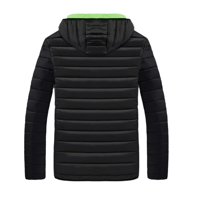 2020 New OEM Mens Puffer Windbreak Waterproof Customize Men Quilted Cotton Jacket for Winter Relaxtion-Safari