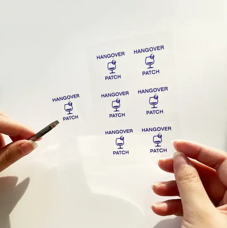 Hot Selling High Absorption Hangover Patches Blended Vitamins To Prevent & Cure Any Hangover