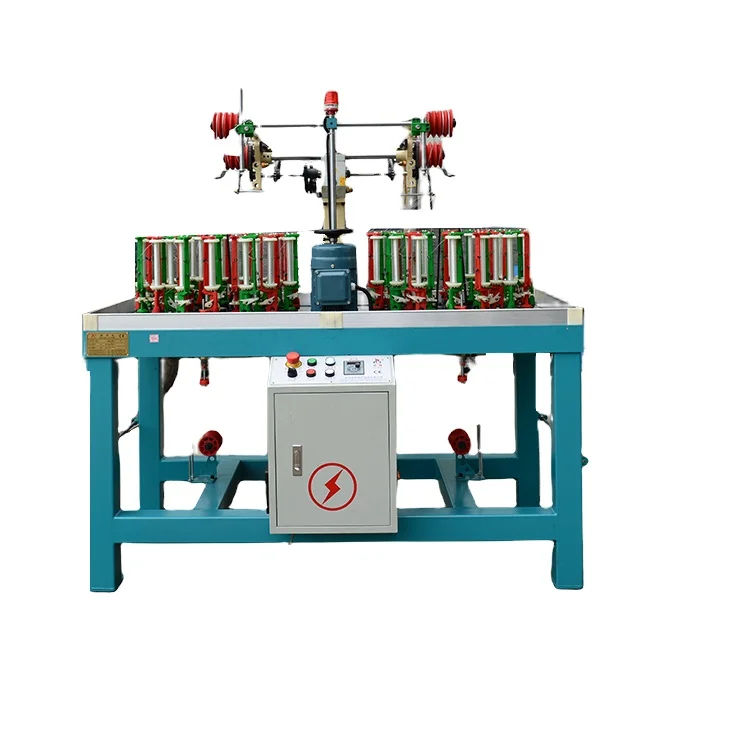 xuzhou henghui high speed cloth cord drawing string round shoelace braiding machine manufacturer
