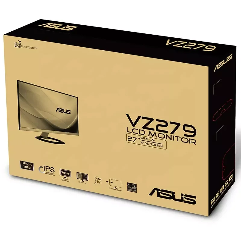 for Asus VZ279HE 27-inch IPS display, sharp wing thin frame TUV certified eye, full hd liquid crystal display