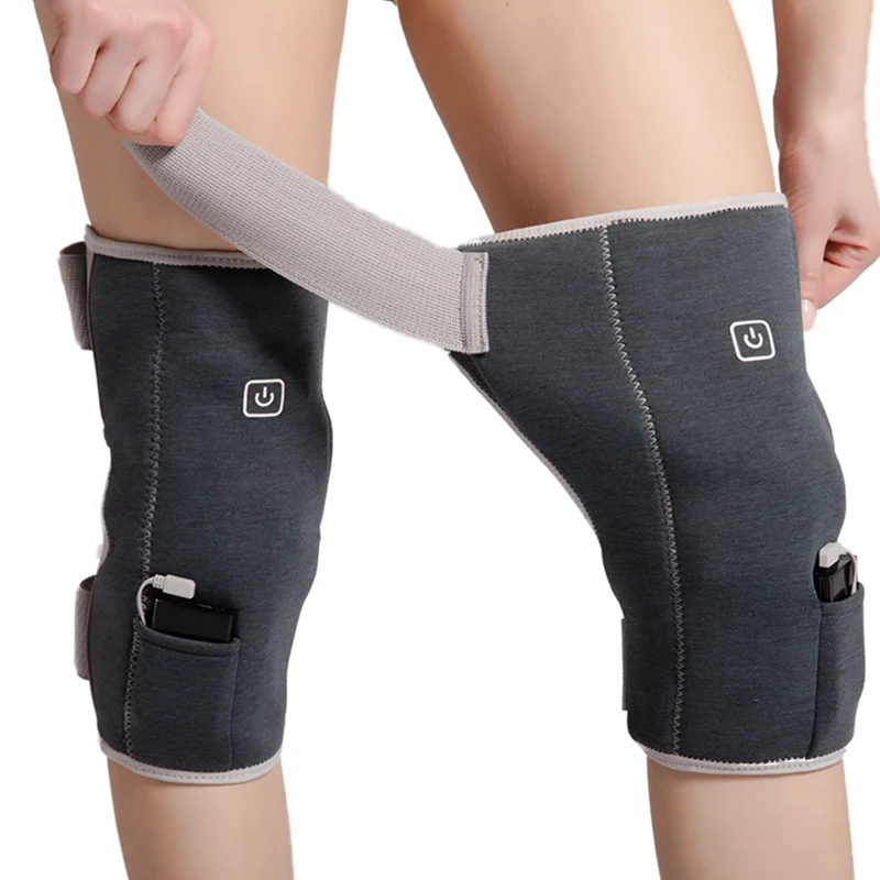 Amazon Hot Selling Cordless Electric Knee Massager Pain Relief Heating Knee Massager