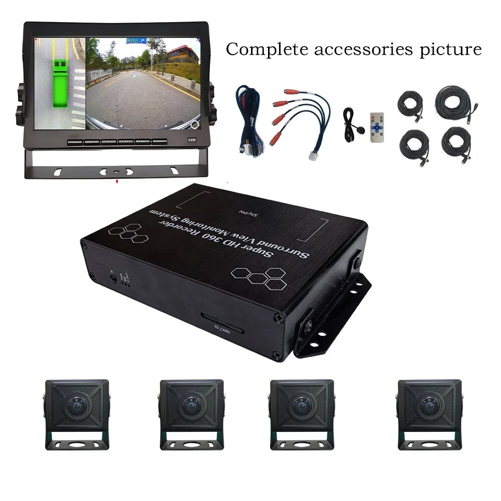 1920*1080P HD factory direct sales best quality 360 car camera bird view system  for  truck