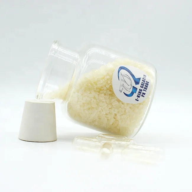 China Collagen Gelatin Powder Supplement 20/40/60 Mesh 100% Pure Gelatin Odorless Food Gelatin Powder