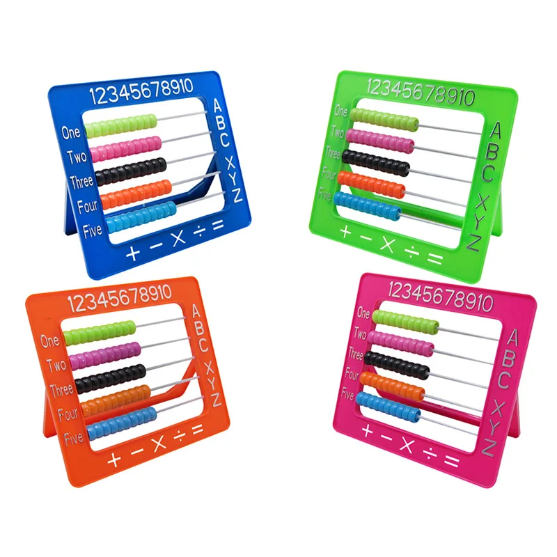 Chinese Plastic Beads  Soroban Student Educational  Abacus Toys