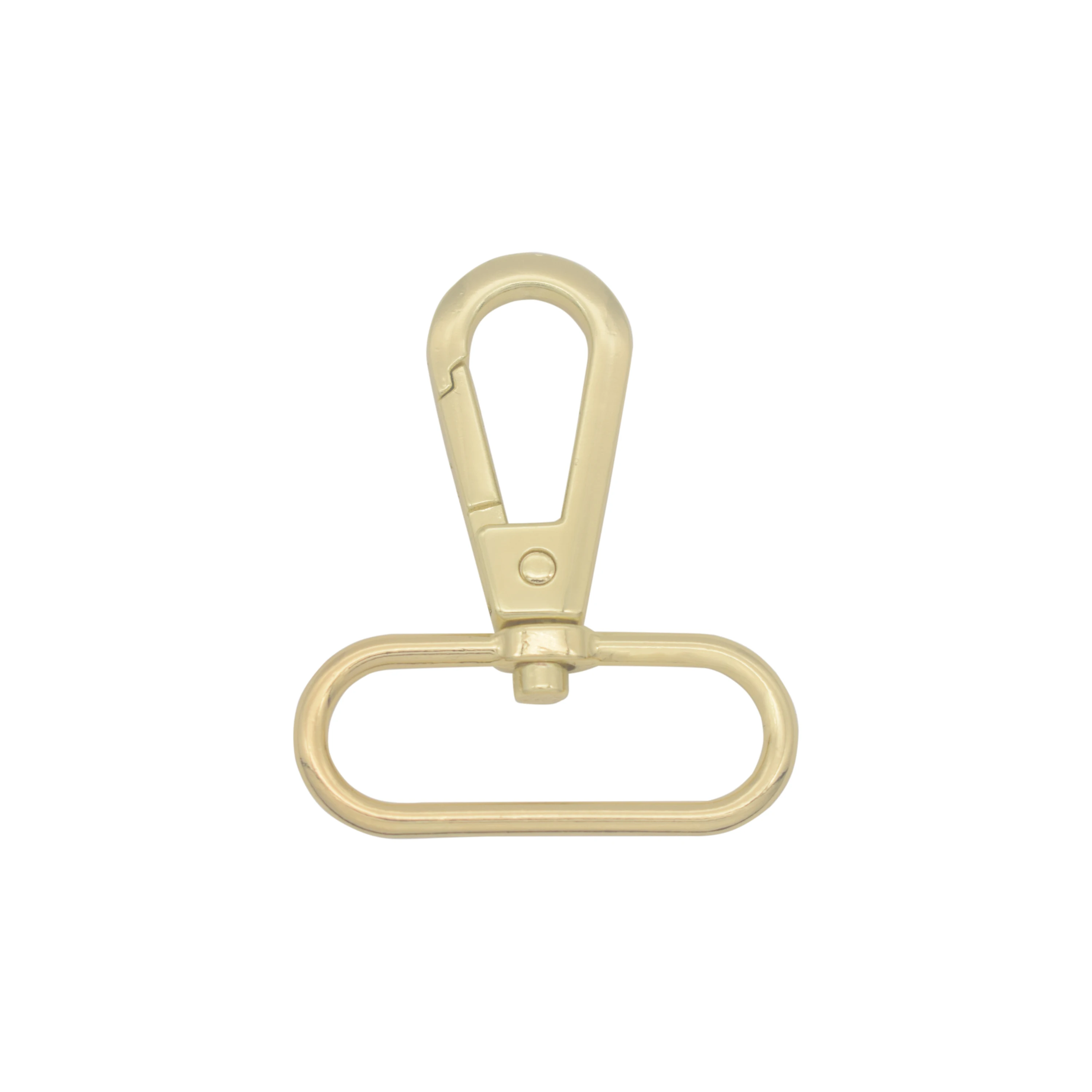 Yellow Light Gold 19Mm 25Mm 38Mm Customized Bag Hardware Dog Hook Durable Metal Swivel Snap Hook