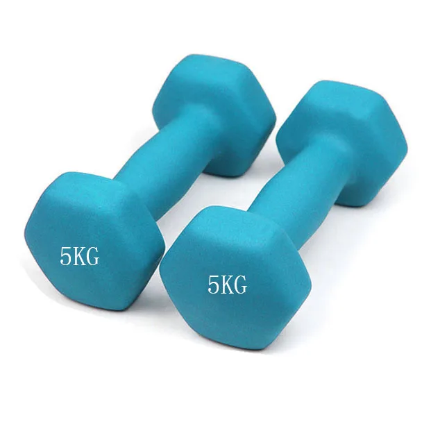 
Dumbbell Set Vinyl Cast Iron Dumbbell Neoprene Portable Gym Solid Dipping Pvc Colorful 1 Kg Unisex 