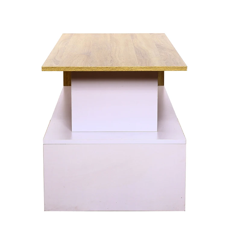 
Hot Sale living room furniture tempered hot bent glass coffee table/tea table/centre table with movable MDF base designs 