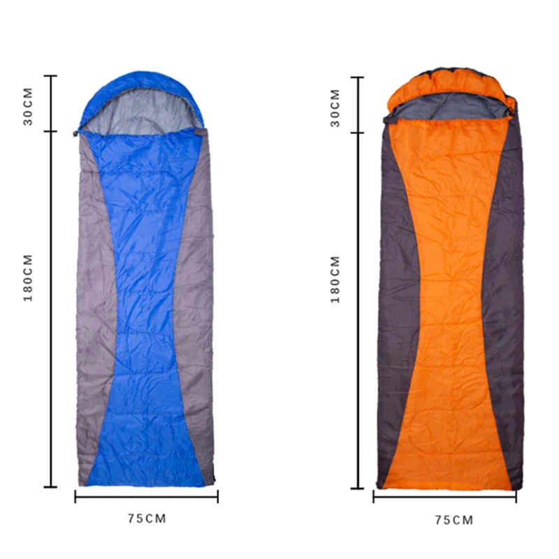 Cotton Sleeping Bag Waterproof Camping Adults Warm Bivvy Shelter Ultralight 1.1kg Outdoor Emergency Survival