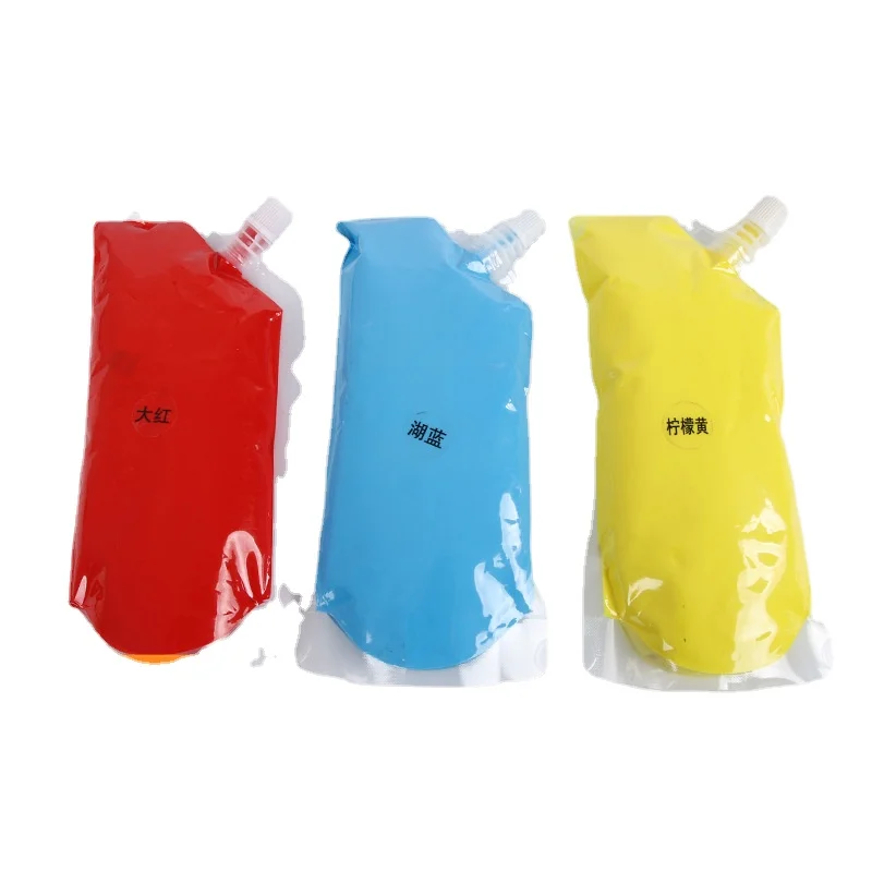 Customized Water Powder Pigment Bag 300ml Supplemental Package for Studio Art Candidates Concentrated Water Powder Pigment Advan