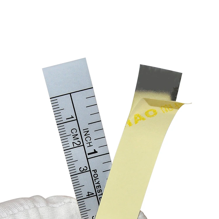 Wintape 1m Adhesive Silver Measuring Tape Workbench Ruler Tape Black Promotion Custom Logo Plastic Tape Measuring Measu 0.125mm