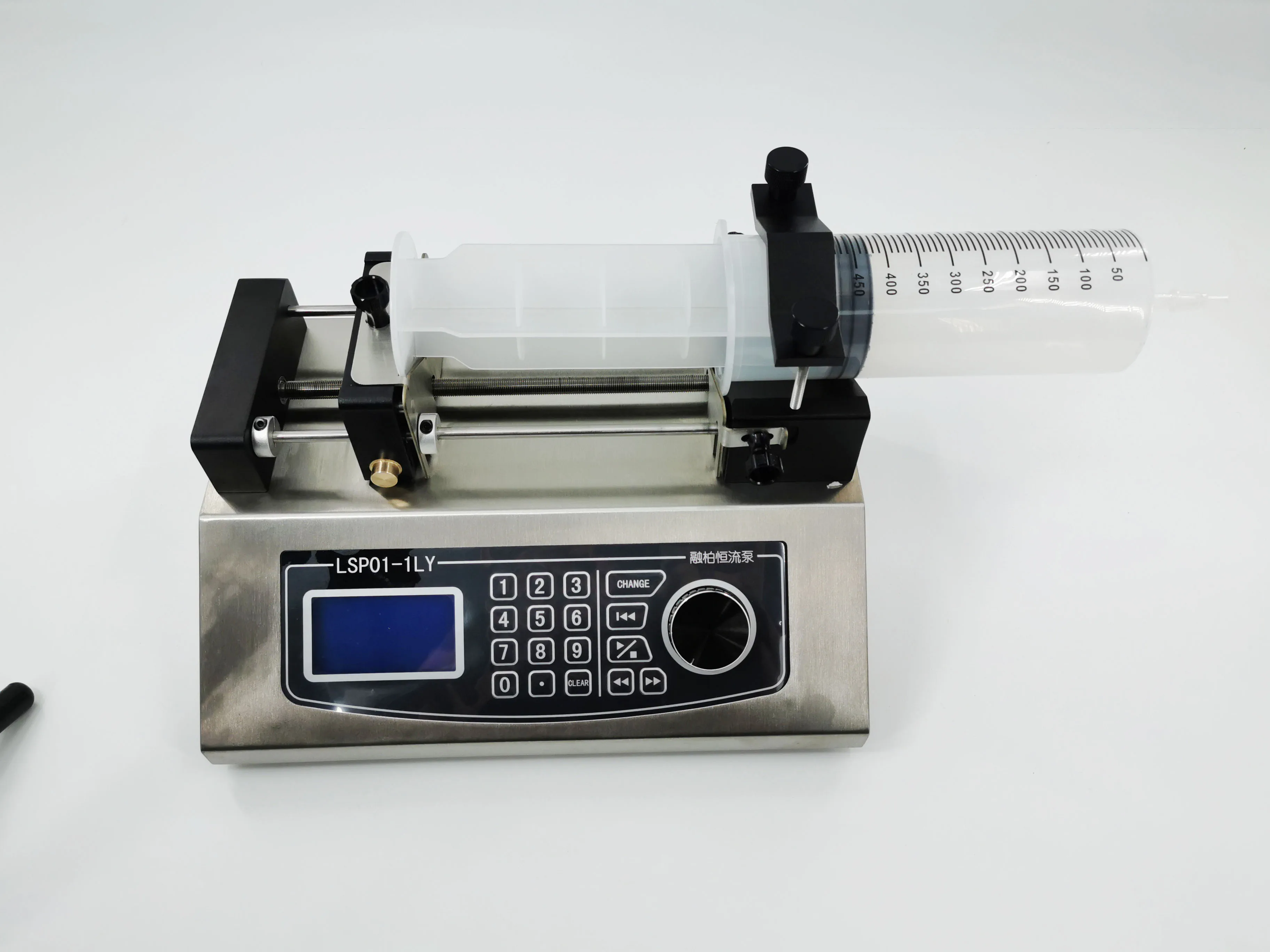 LSP01-1LY Large-flow injection pump, syringe up to 500ml, multiple operating modes, storage and operating parameters
