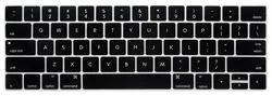 Цветной мягкий чехол для клавиатуры ноутбука с английской раскладкой Macbook Air 2019/2020 Pro 13 3