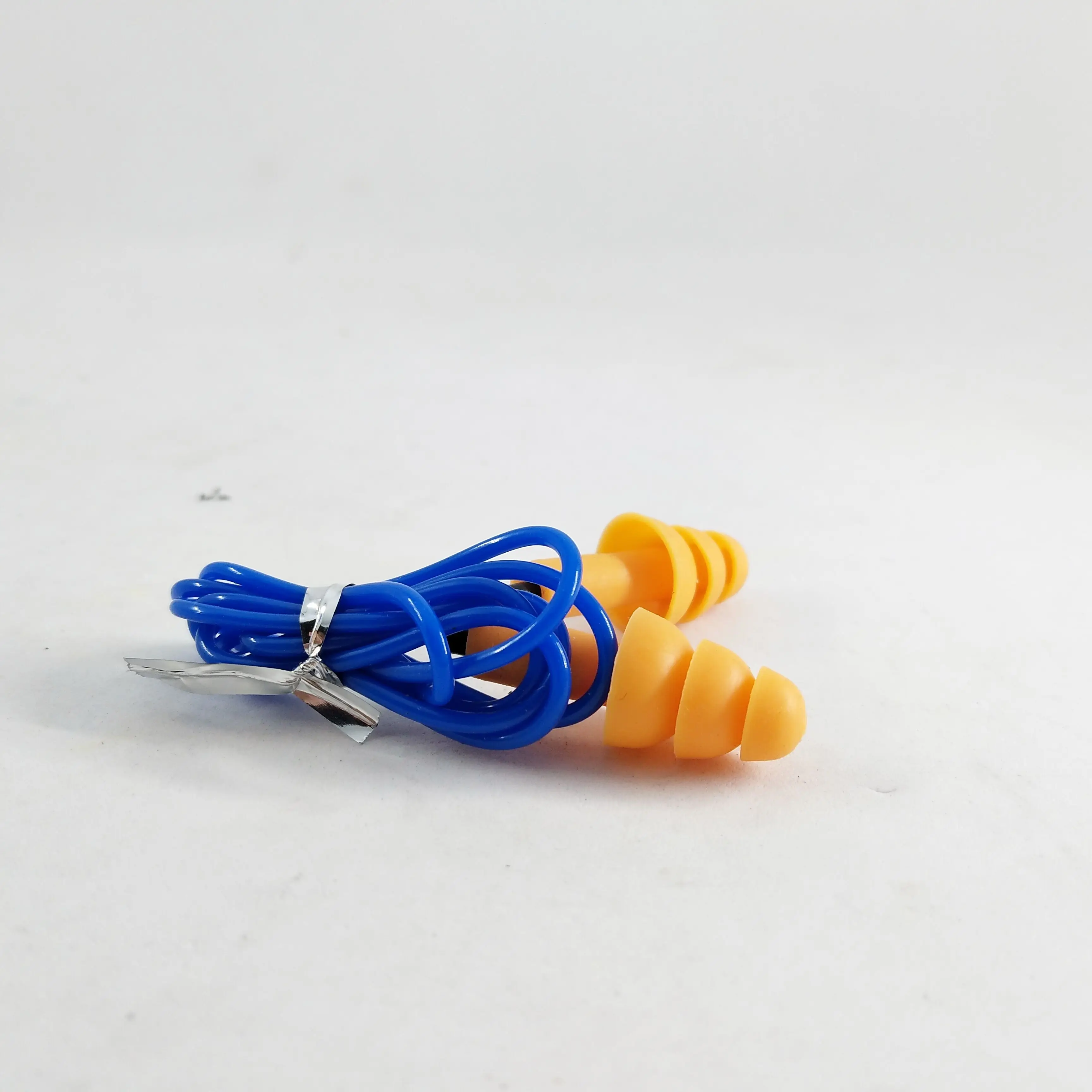 Wholesale 3 Layer Reusable TPE Earplugs Hearing Protection Waterproof Swimming Ear Protection Ear Plugs
