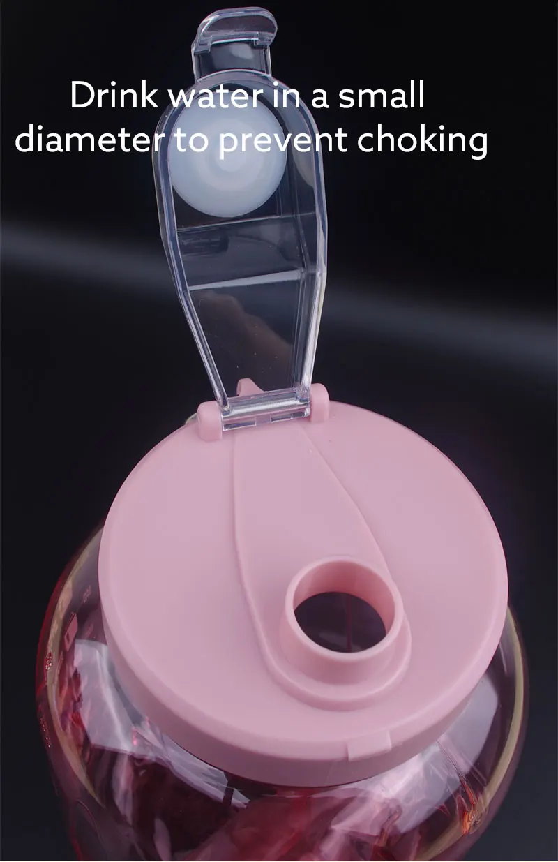 2.2L half gallon water bottle jug, half gallon water bottle with sleeve