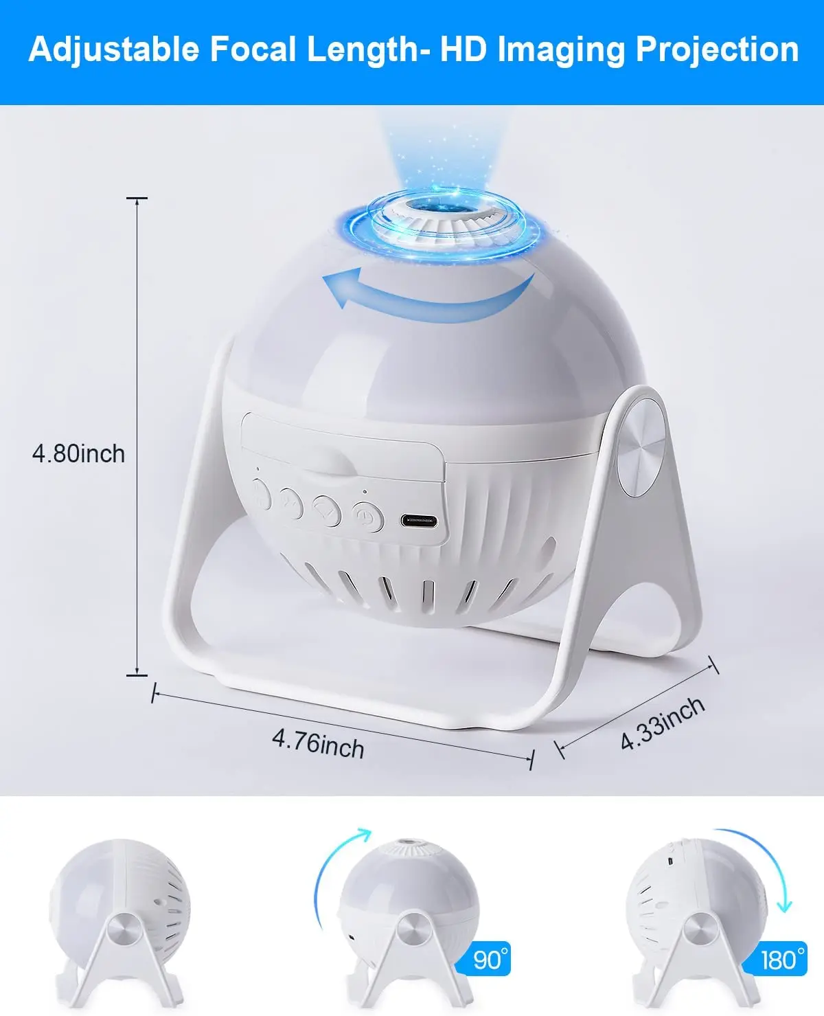 Home Bedroom Ceiling  Light Projector Planetarium Con stellation Projector Star Sky Kids