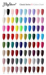 Hipsterr Colorful 8ML High-class New Style 100 Colors Gel Polish Good Nail Coverage UV Gel Supplier