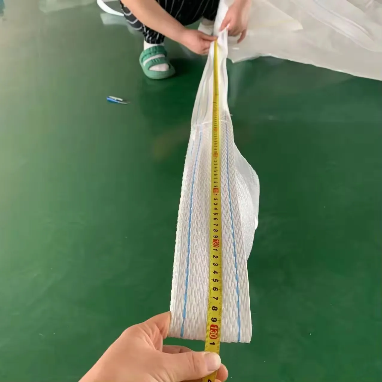 1 ton 1500kg PP Sling Pallet Soft Tray Bag 120*120*150cm for 50kg Sugar Fertilizer Sack bag for Bismuth Aluminium Magnesium