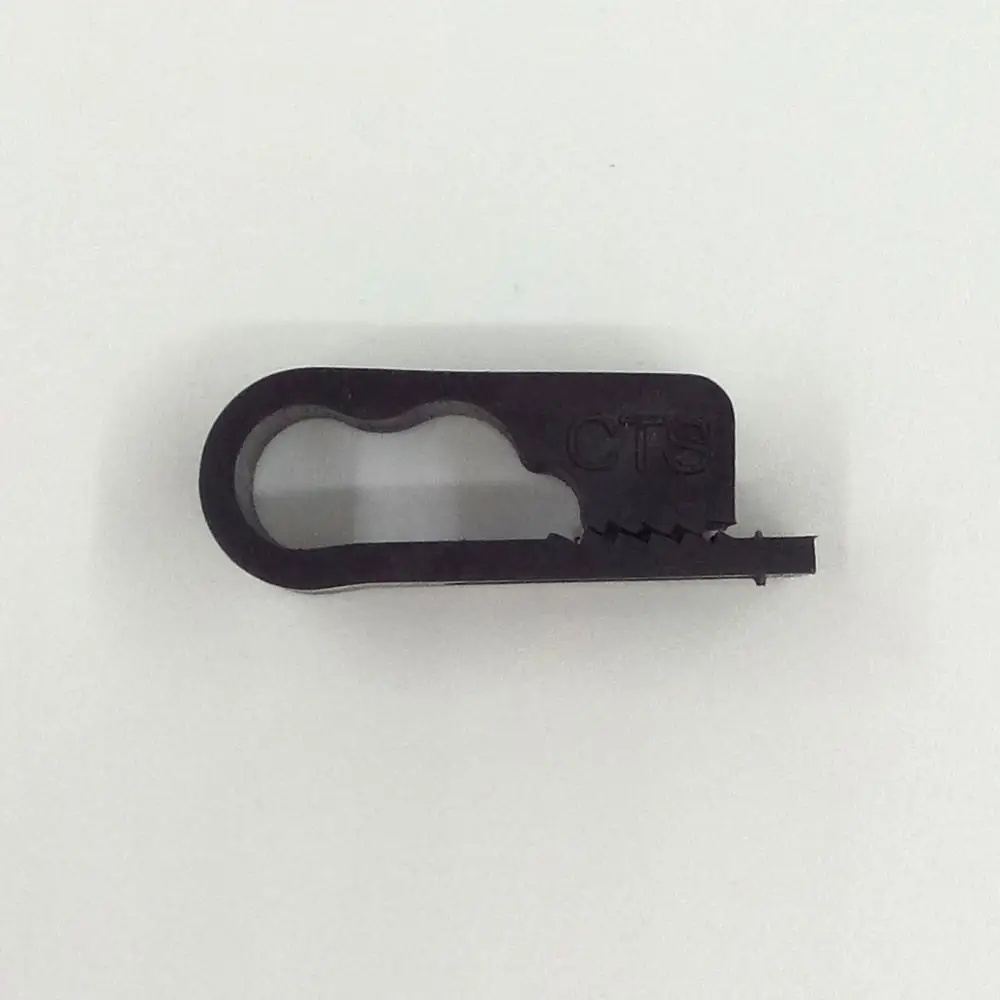
Plastic Double P Clip Cable Clip 