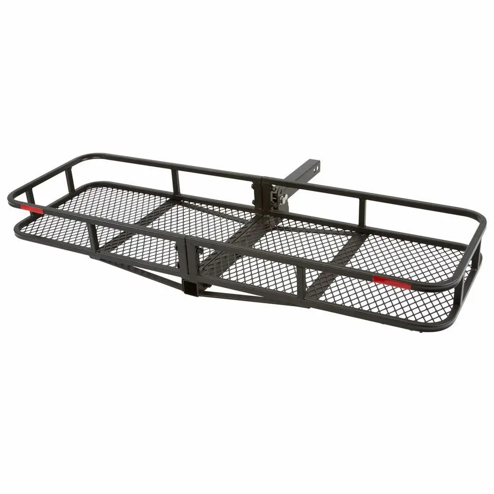 Выдвижная уличная тяга TC3301 60 дюймов, длинная стальная корзина, складное сцепное устройство, грузоперевозчик