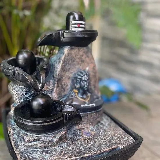 Ganesha Statue Hindu God Indoor Water Fountain Home Decoration Elephant Statues