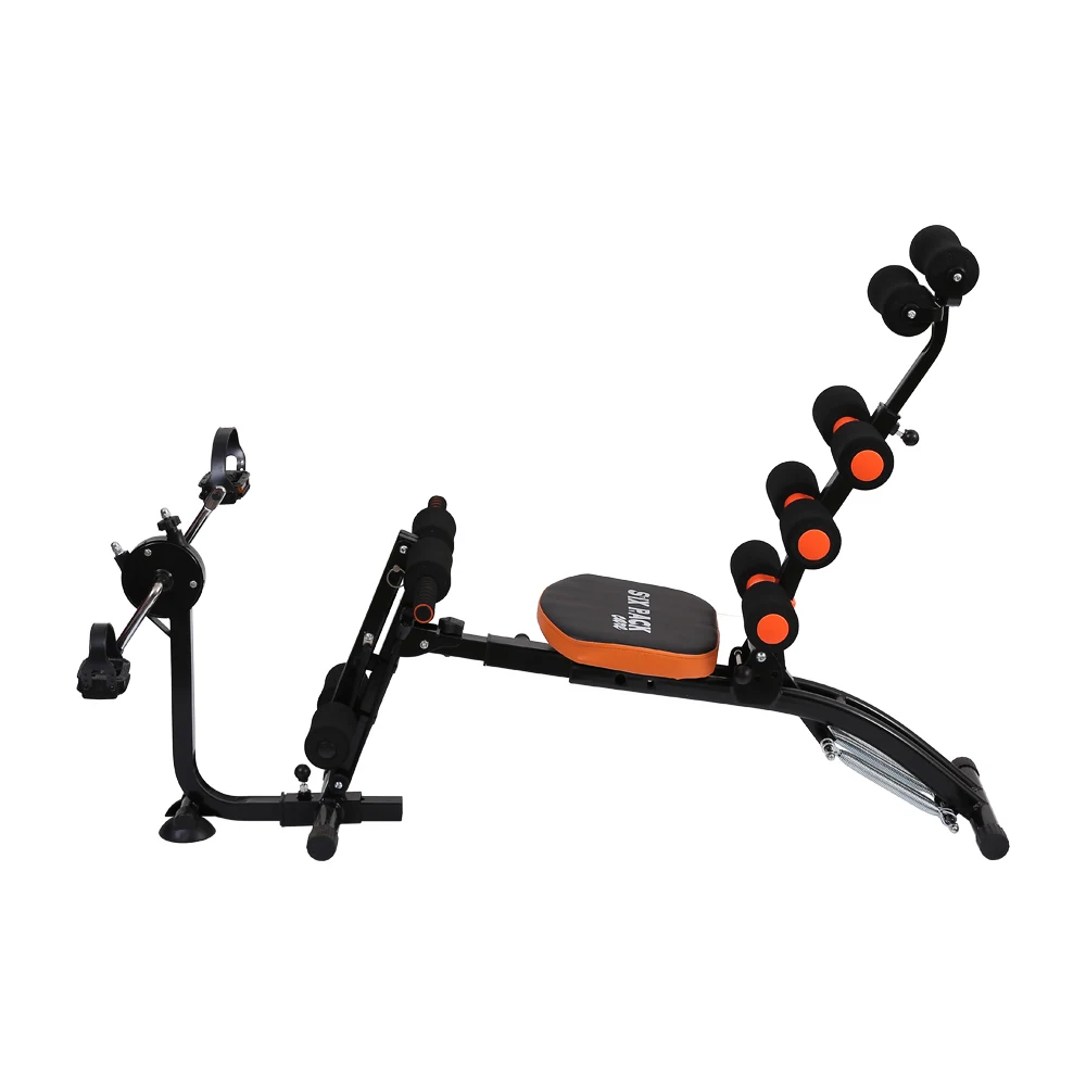 Total core manual AB Exercise machine Trainer machine with Pedal