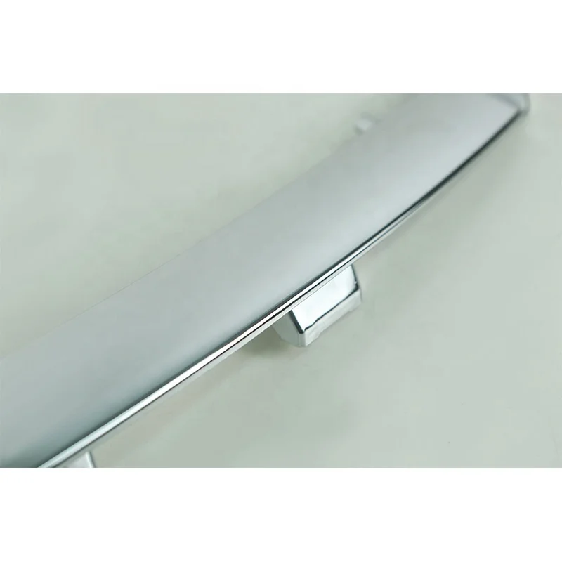 Solid Car Front Bumper Upper Chrome Grille Front Upper Grille Trim  1065233-00-D FOR  Tesla MODEL S