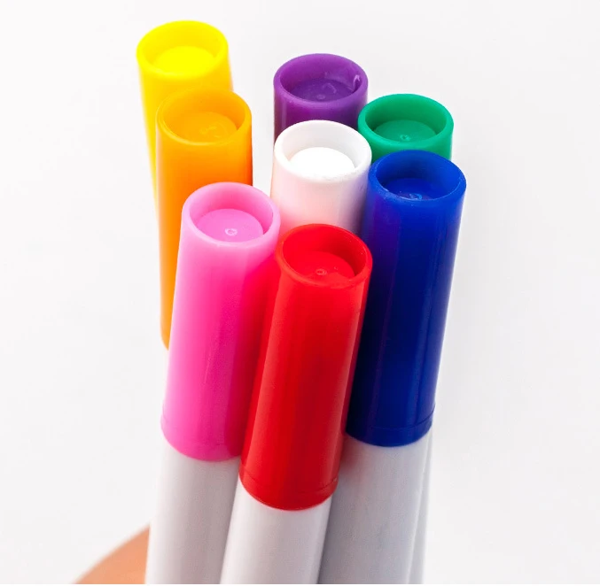 Non dangerous Low Odor Non toxic Vivid And Vibrant Color Water Base Wet Erase Marker For Window Plastic Chalkboard