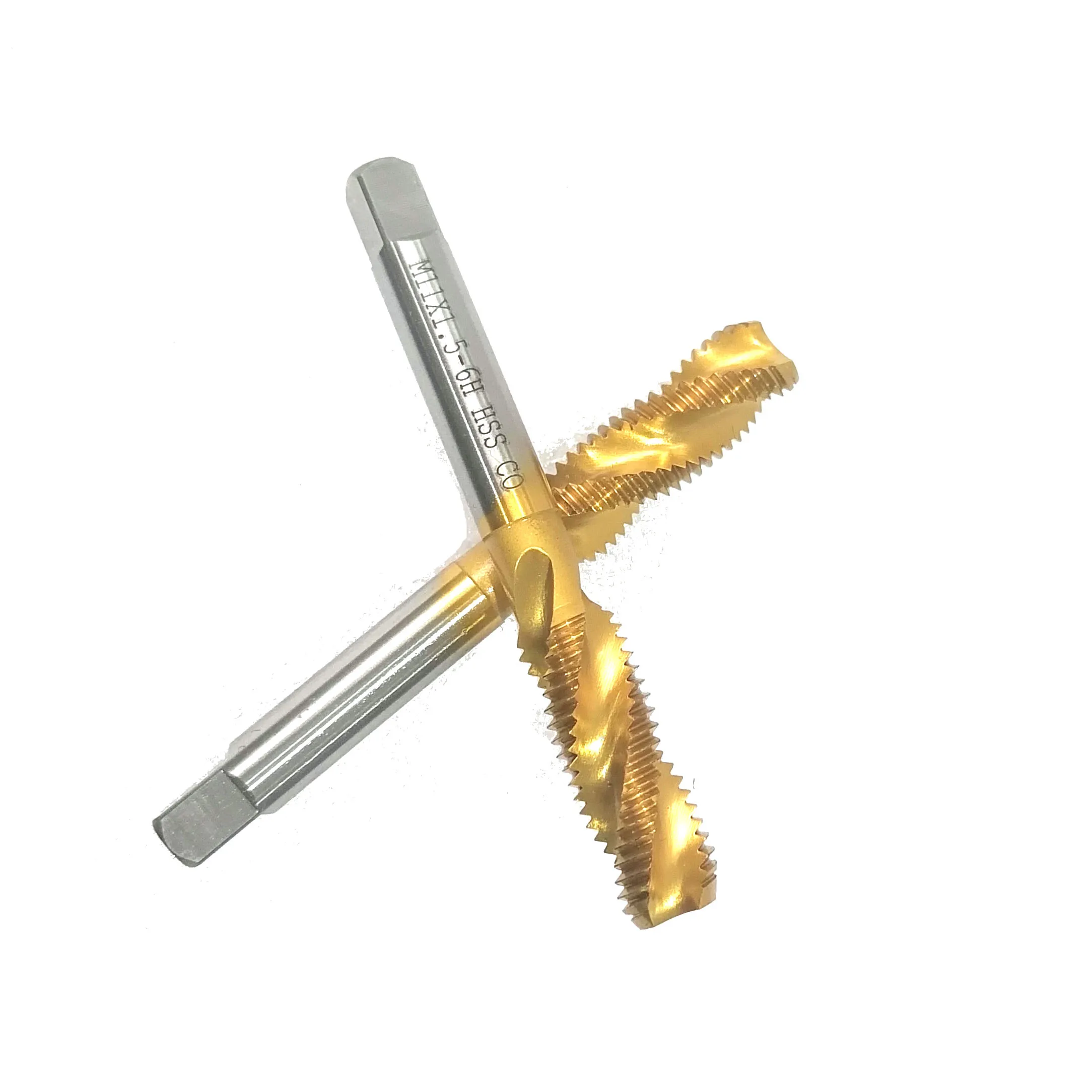 DL Spiral Flute HSS Cobalt Stainless Steel Machine  screw tap Thread Tap for Steel