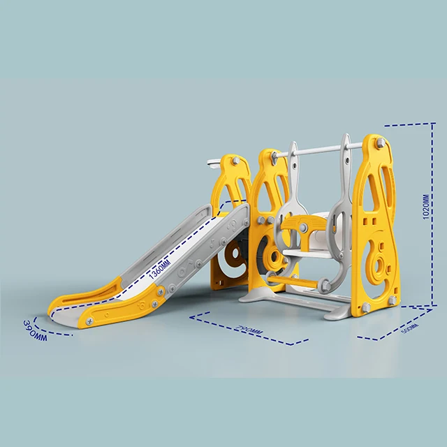 Playground Slide Swing Set 3 In1 Big 3-14 Yrs Swing Slide Set Baby Slide And Swing Retail