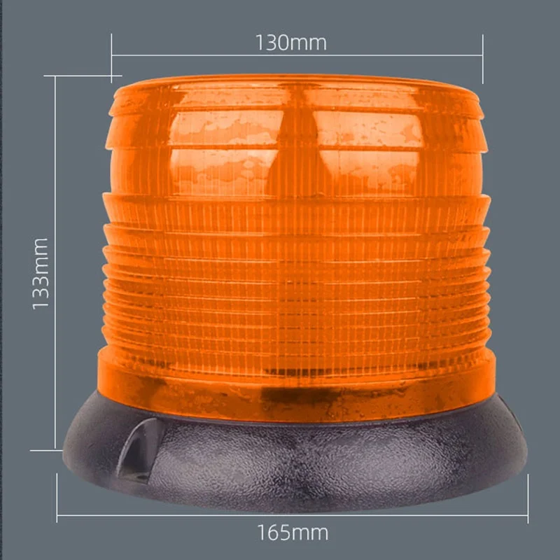 Portable Magnetic Roadblock Flashing Light LED Car Charging Warning Mobile Alarm Ceiling Light Construction Rescue Flashing