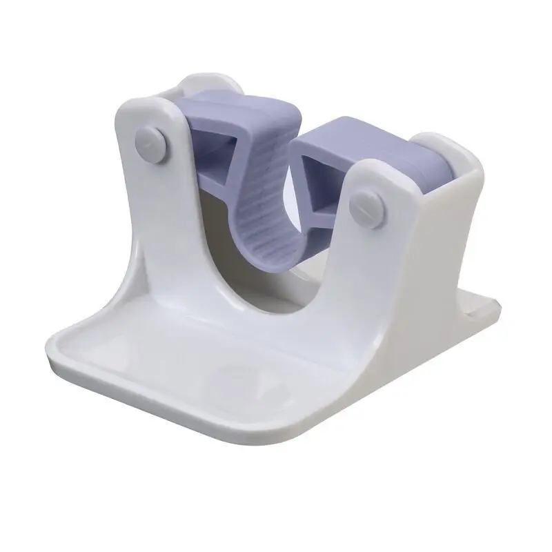 Broom and Mop Gripper Sturd Broom Holder Wall Mount Broom Gripper Holds Self Adhesive No Drilling Dustpan Hanger For Home