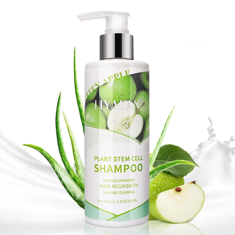 Private Label Refreshing Oil Control Abundance Fluffy Natural Organic Plant Stem Cell Shampoo