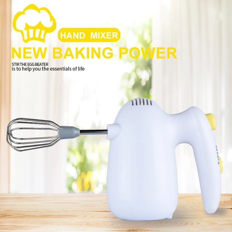 CX-6627 Batidora Electrica Portatil Kitchen Utensils Egg Cream Mixer Machine Universal Handy 7 Speed Mini Hand Mixer With Base
