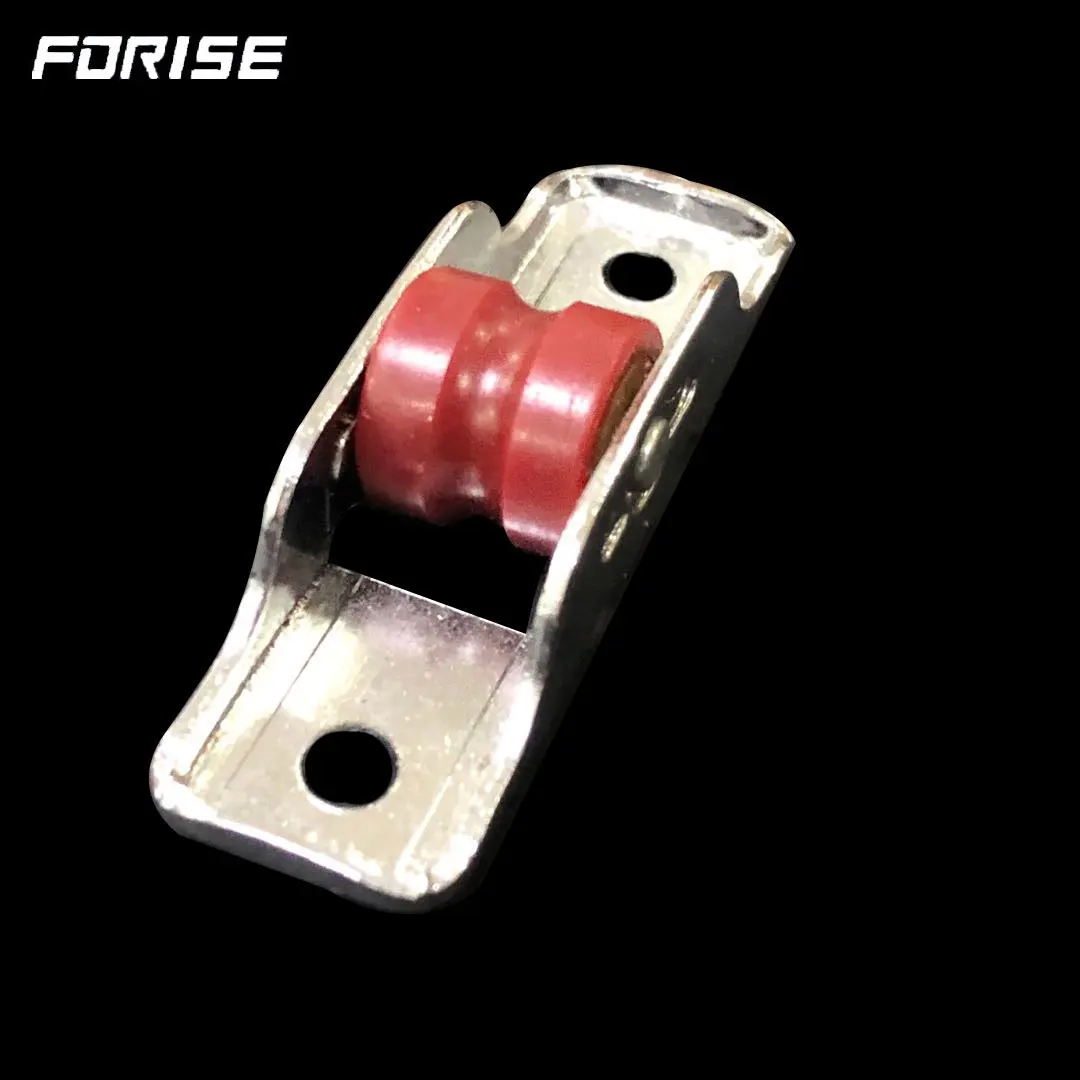 Single U Groove Nylon Roller Wheel for Sliding Window with Steel Frame