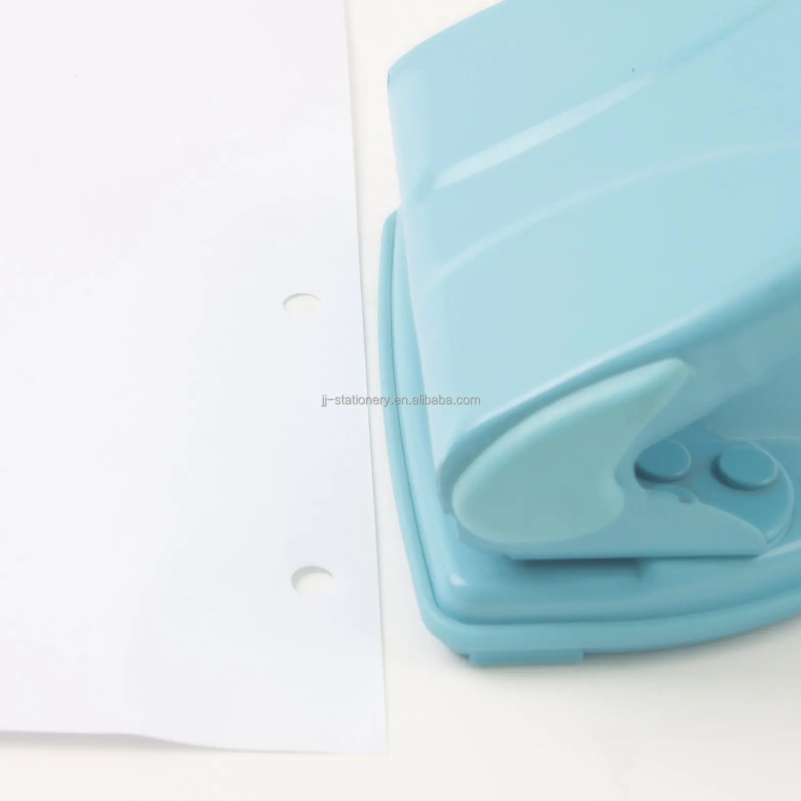 Office Desktop Hand Manual 20 Sheets 80mm Diameter Paper Punch Perforadora 2 Hole Paper Puncher