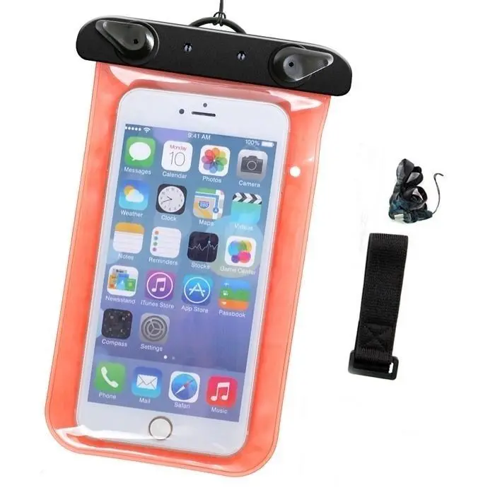 Good quality promotional unbreakable waterproof smartphone bag wholesale mobile cell phone waterproof case for samsung galaxy j5