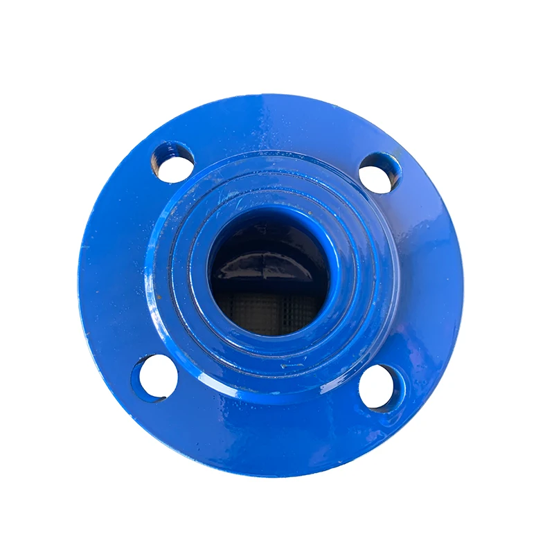 Flanged mechanical water meter household copper cover large diameter hot water flow