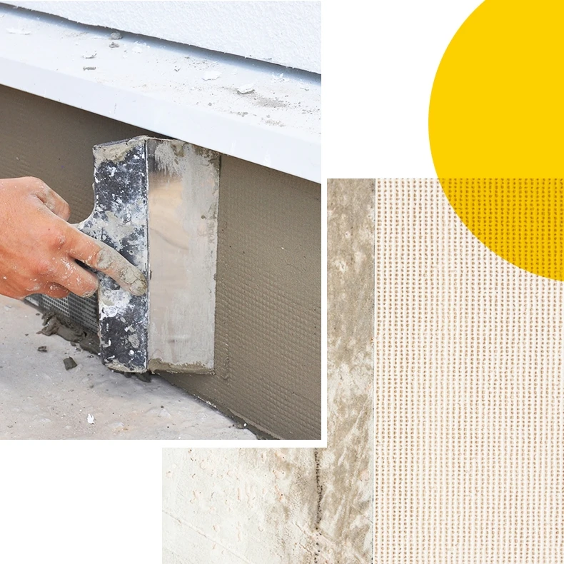 High Performance Smooth Surface Versatile Flexible Fiberglass Tile Mesh Net