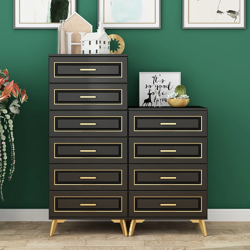 
Drawer storage cabinet 6 floor furniture kitchen cabinet modern simplicity tv cabinet furniture 