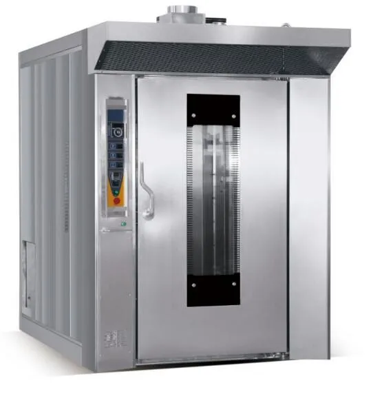 Factory Price 64 Trays Traditional Style Economic Rotary Rack Oven Baking Biscuit Oven