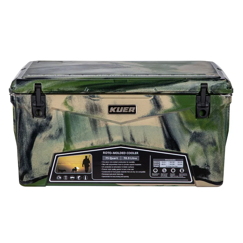 Camping Custom Logo Reusable Similar Hard Shell Rotomold Hard Coolers with big capacity