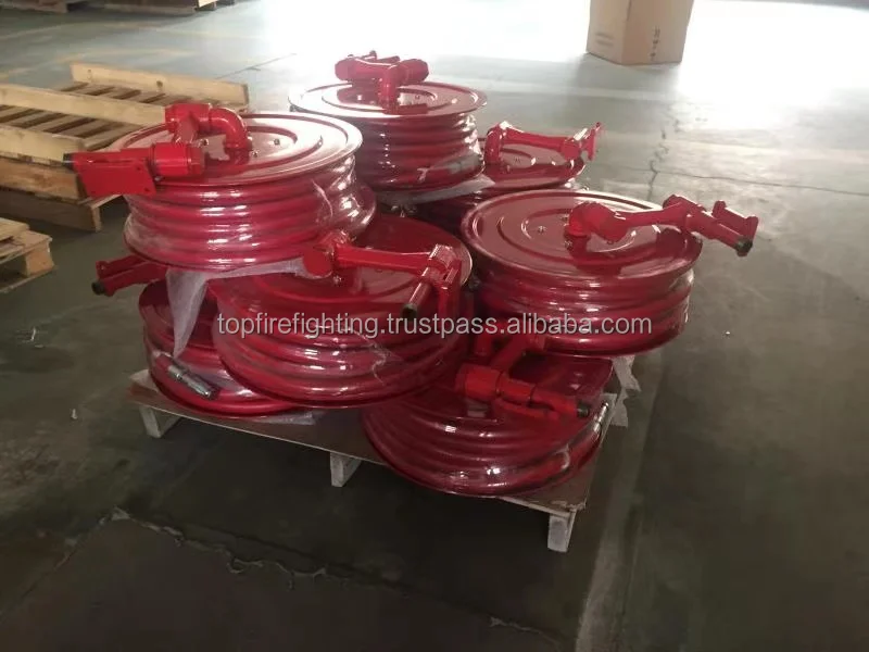 
1 inch 30 meters High quality fire hose reel price /fire hose reels for sale 