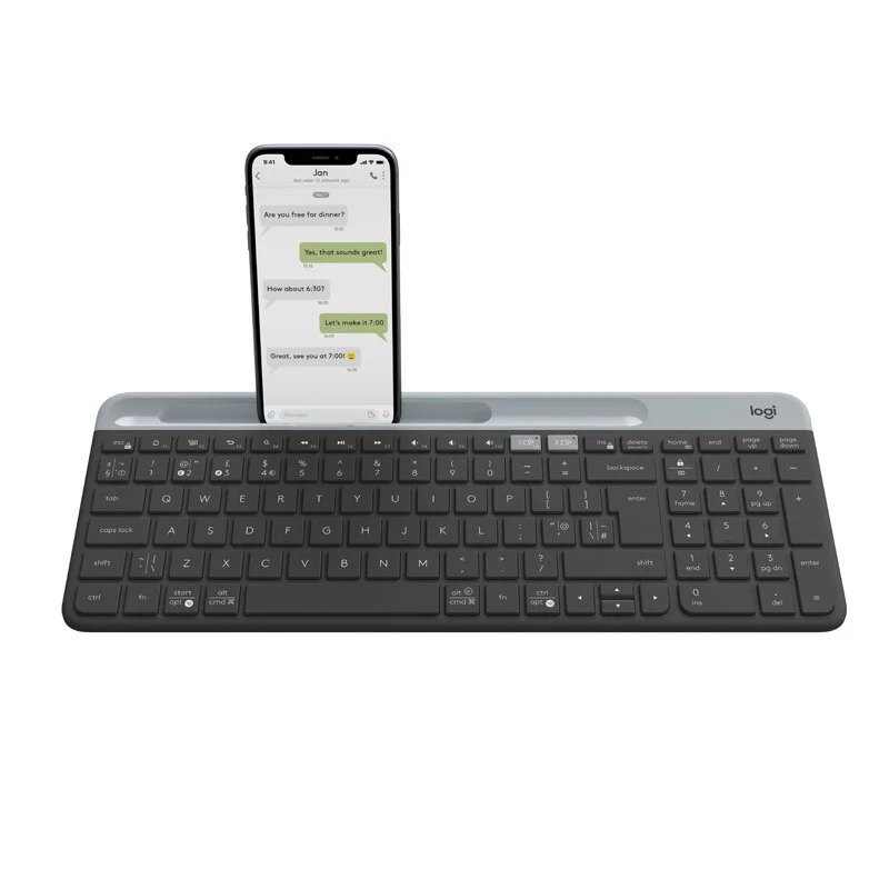Оригинальная Беспроводная Бесшумная Клавиатура Logitech K580 для телефона планшета компьютера ноутбука