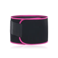 Elastic Waist Trimmer belt for Bodybuilding Lumbar Back Support Gym Home Exercise Belts With Pocket Breathable Waist trainer