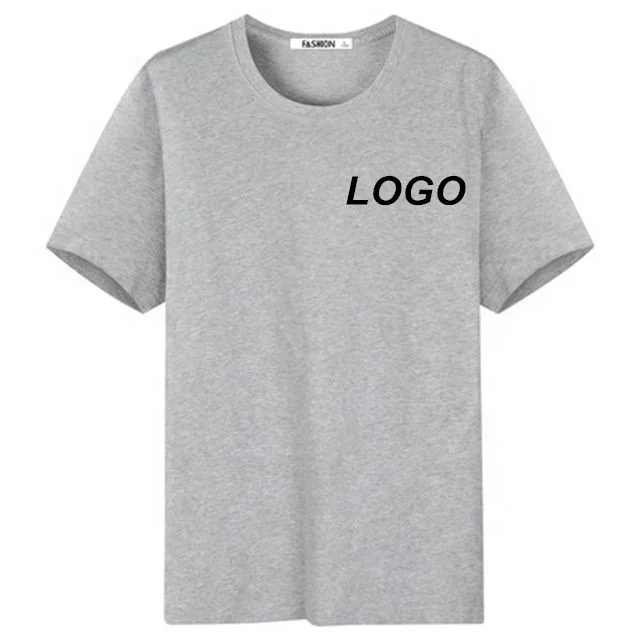 Hot selling Wholesale 100% Cotton Blank O-Neck T-shirt Custom Print LOGO T-Shirt Custom T Shirt Printing